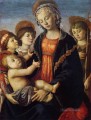The Virgin And Child With Two Angels Sandro Botticelli